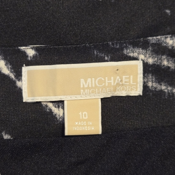 Michael Kors Womens Luxury Zebra Print Office Professional Pencil Skirt Size 10 - Picture 10 of 11